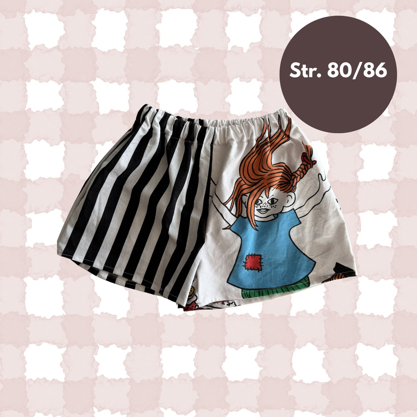 Pippi  - Aske shorts